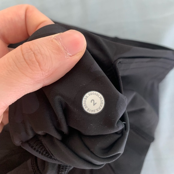Lululemon Fast and Free 25” - Size 2 - Picture 7 of 7